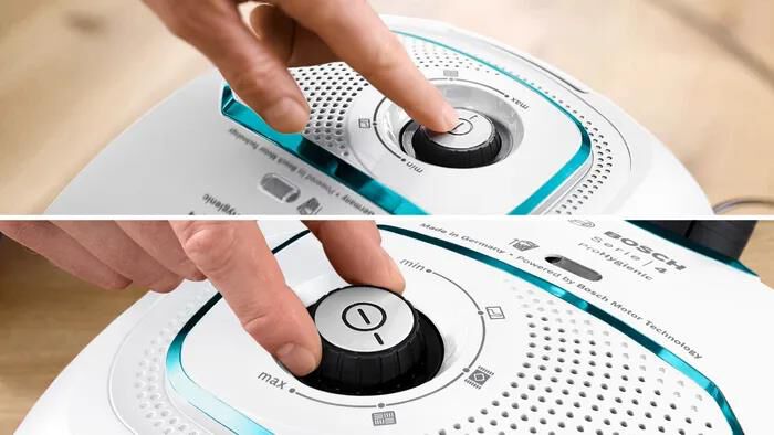 BOSCH - SERIE 4 ASPIRAPOLVERE CON SACCO PROHYGIENIC-Black,White