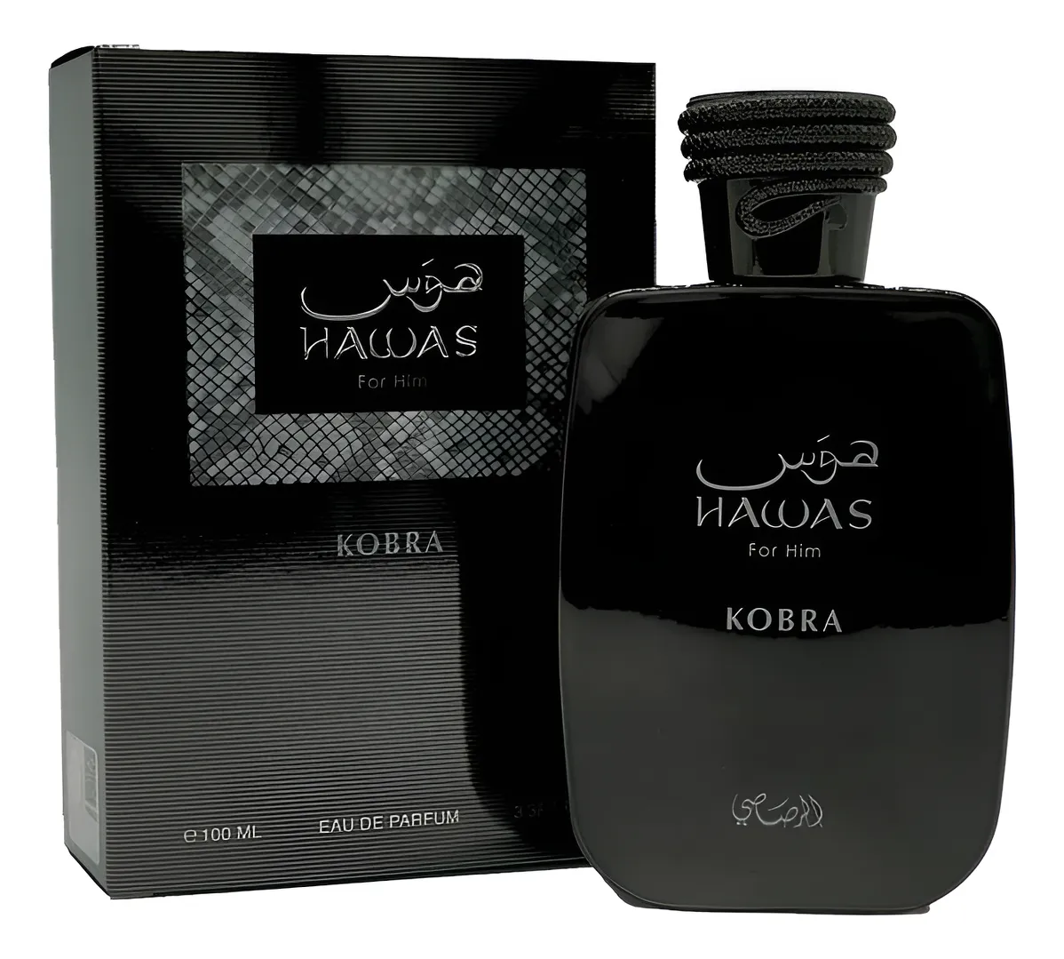 Perfume Rasasi Hawas Kobra Eau De Parfum Amaderado 100ml