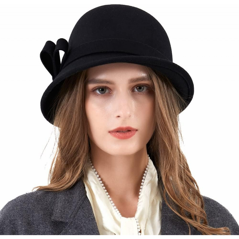 Ladies Wool Felt Bucket Hat
