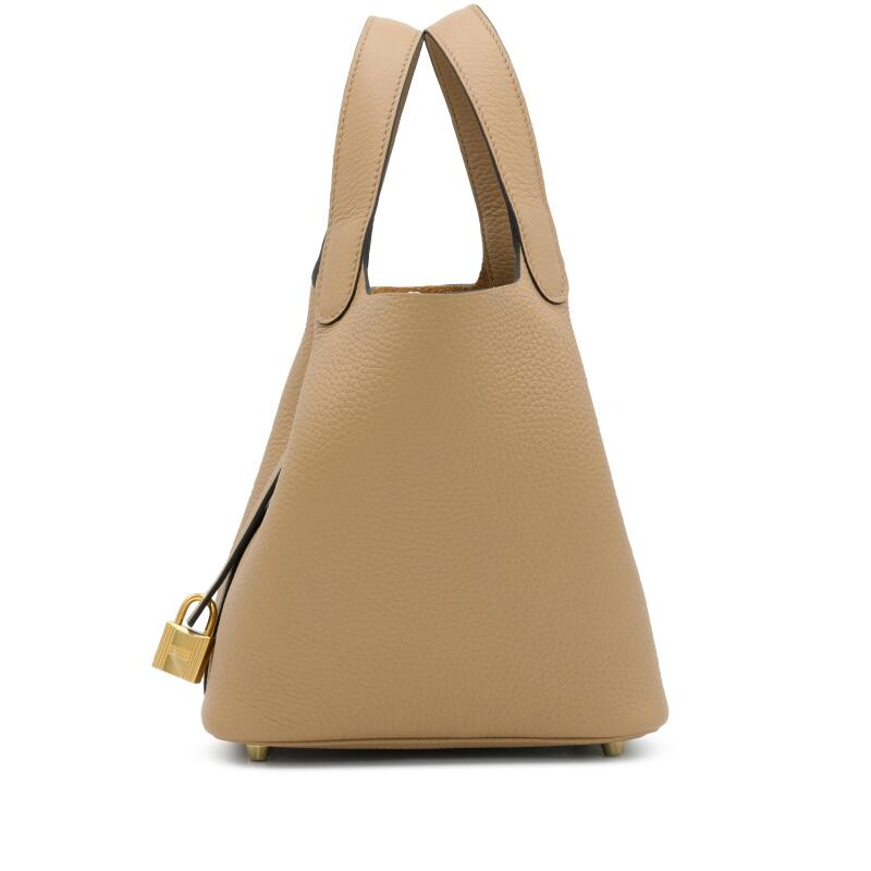 Chai Clemence Picotin Lock 18 Gold Hardware