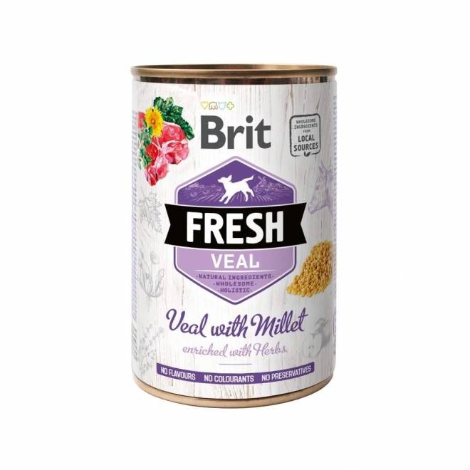 Brit Fresh Kalv med Hirse 400g