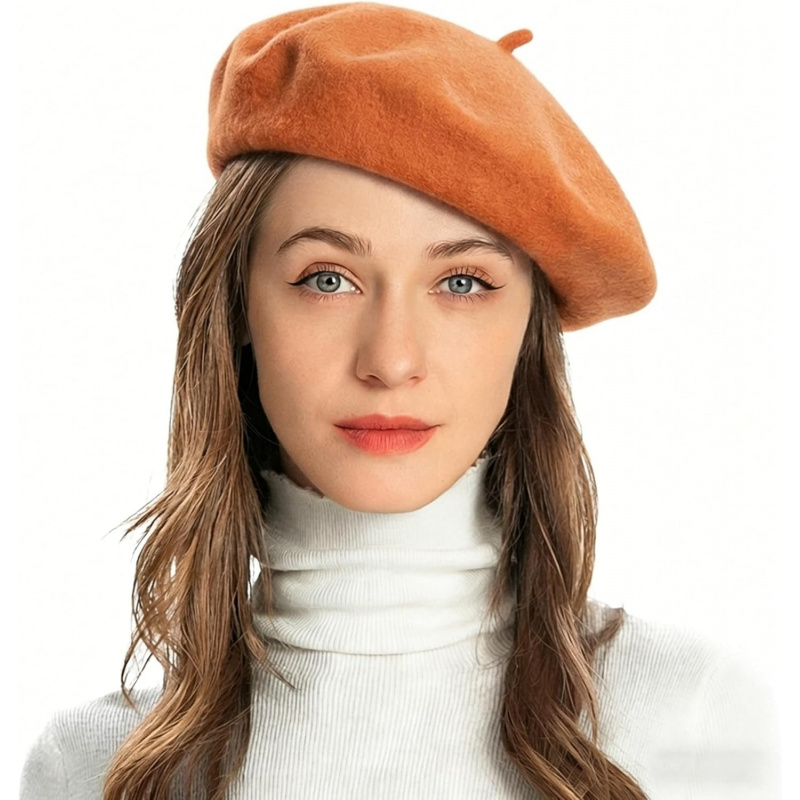 Wool French Beret Hat