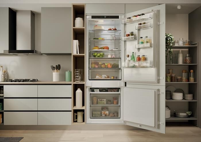 CANDY - Frigorifero combinato CNBQT3719EW Classe E 382 lt-Bianco