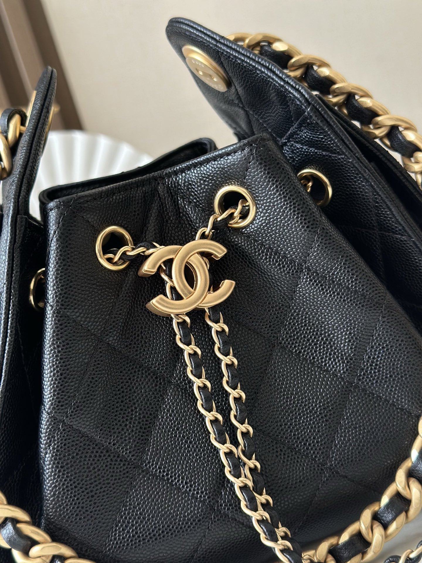 25 Drawstring Bucket Bag - Mocuir