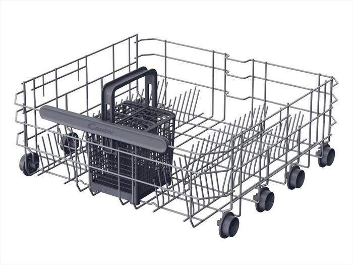 CANDY - Lavastoviglie CF 4E7L0X Classe E 14 coperti-Acciaio inossidabile