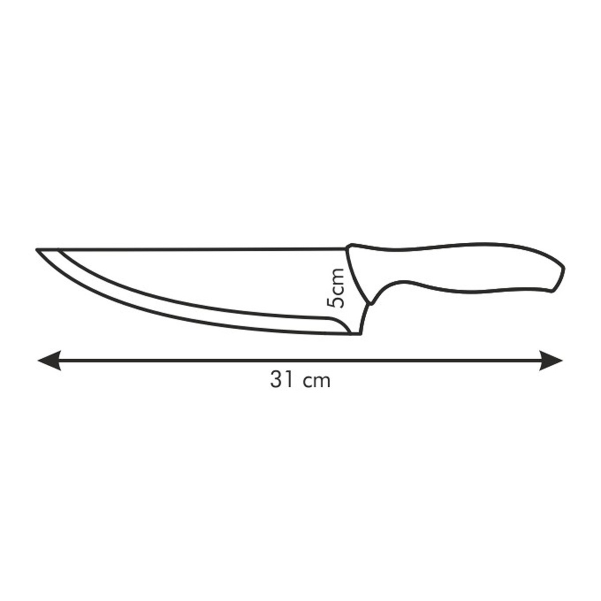 Nůž kuchařský SONIC 18 cm