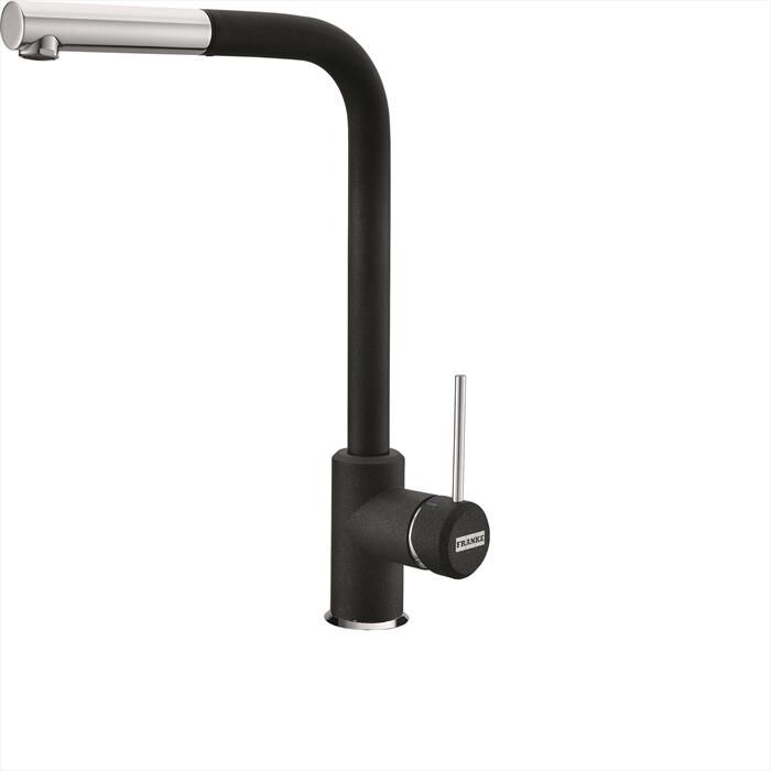 FRANKE - Miscelatore monocomando con doccetta SIRIUS-CROMO/NERO