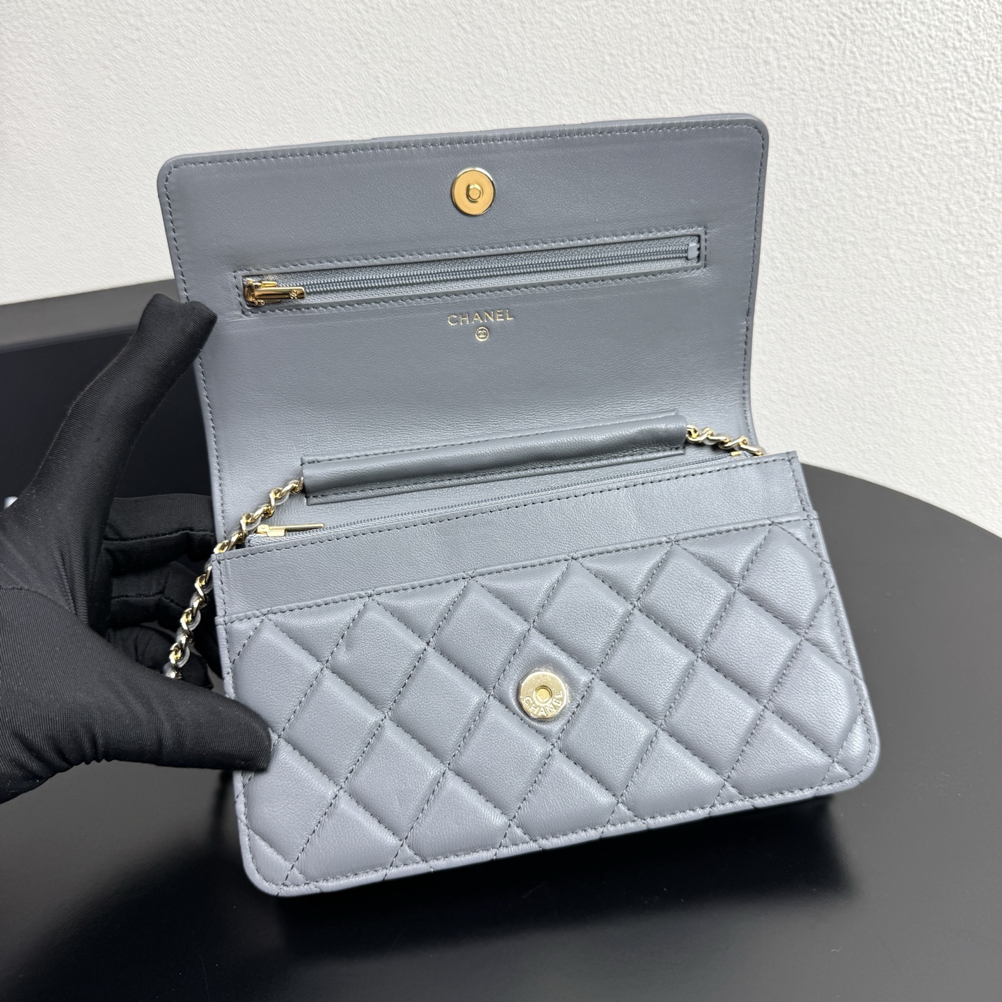 Classic Wallet on Chain（Grey） - Mocuir