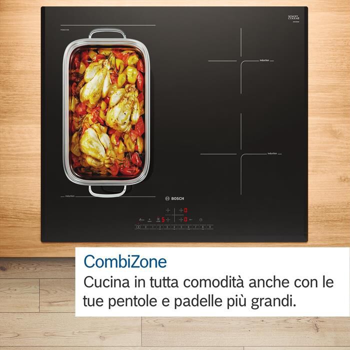 BOSCH - Piano cottura induzione PVQ611BB6E 59,2 cm-Nero