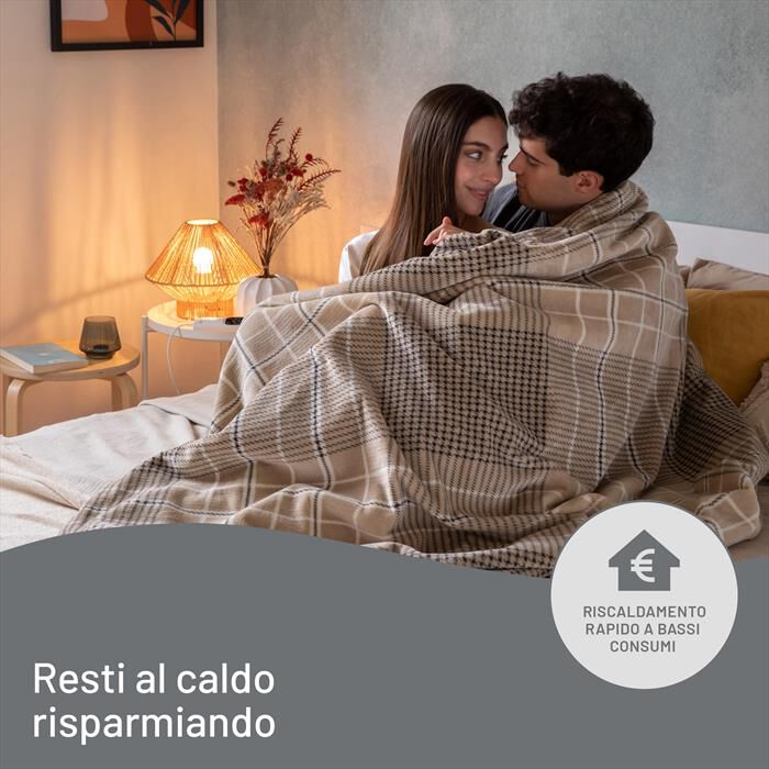 IMETEC - CALDOPLAID ADAPTO ELEGANCE 180X140 CM-Beige