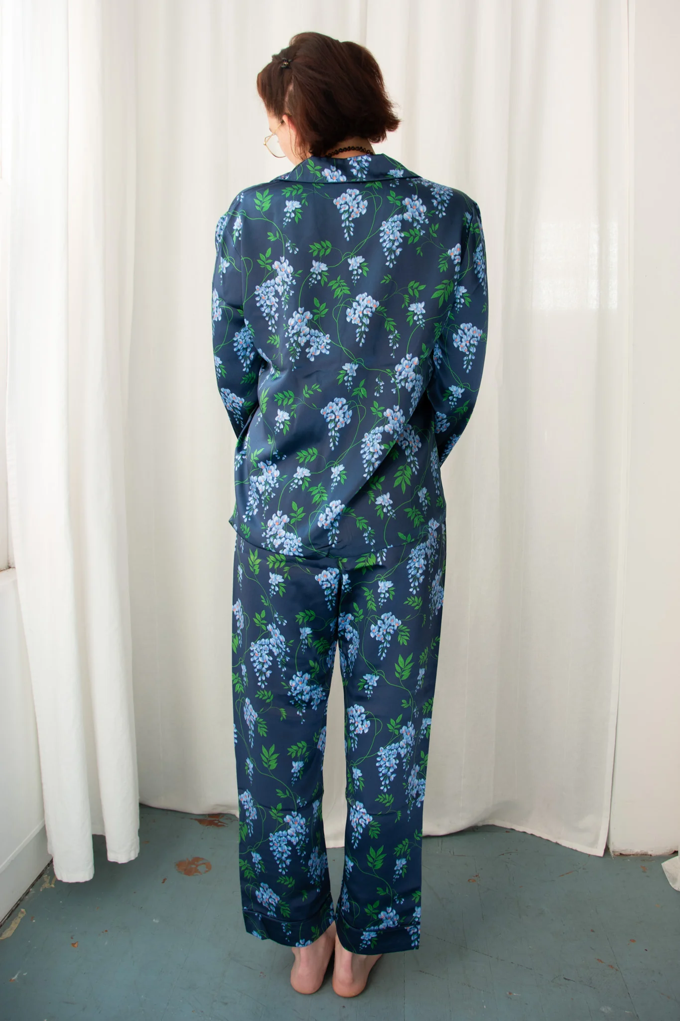 The Cat's Pajamas Cascadia Silk Pajamas