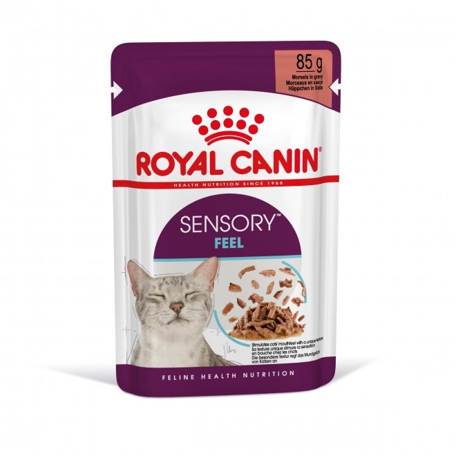 Royal Canin Sensory Feel Gravy Adult våtfôr til katt 12x85g