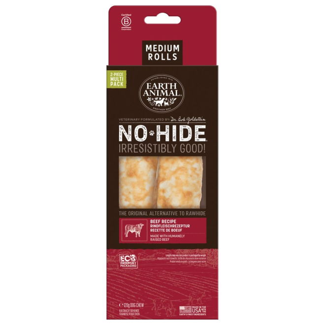 No-Hide Tygg Storfe Medium 2 stk