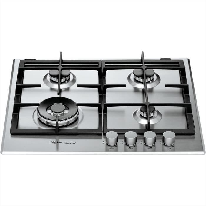 WHIRLPOOL - Piano cottura a gas IXELIUM GMR 6422/IXL 59cm-Stainless steel