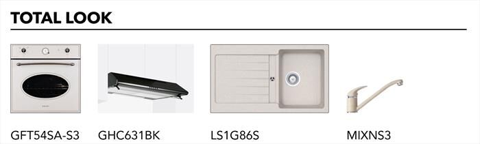 GLEM GAS - Piano cottura a gas GT32SA Domino 2 fuochi-Avena