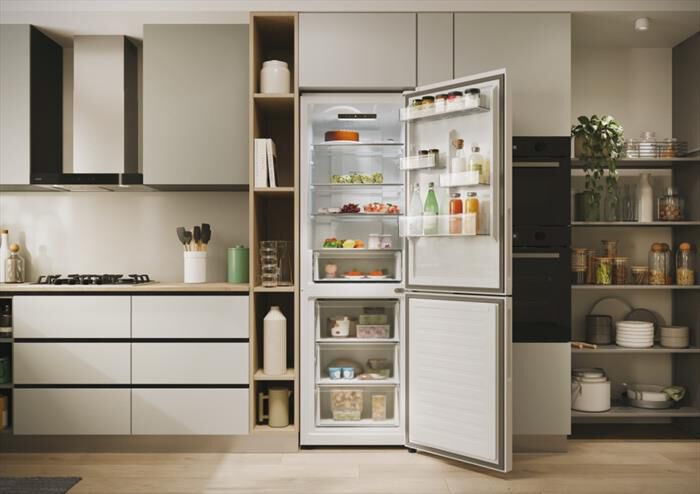 CANDY - Frigorifero combinato CNCQ2T618EW Classe E 355 lt-Bianco