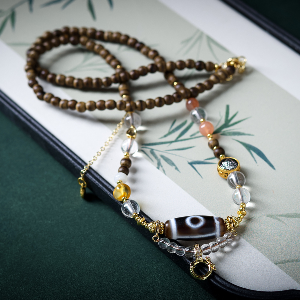 Universal pendant rope wooden strap rope