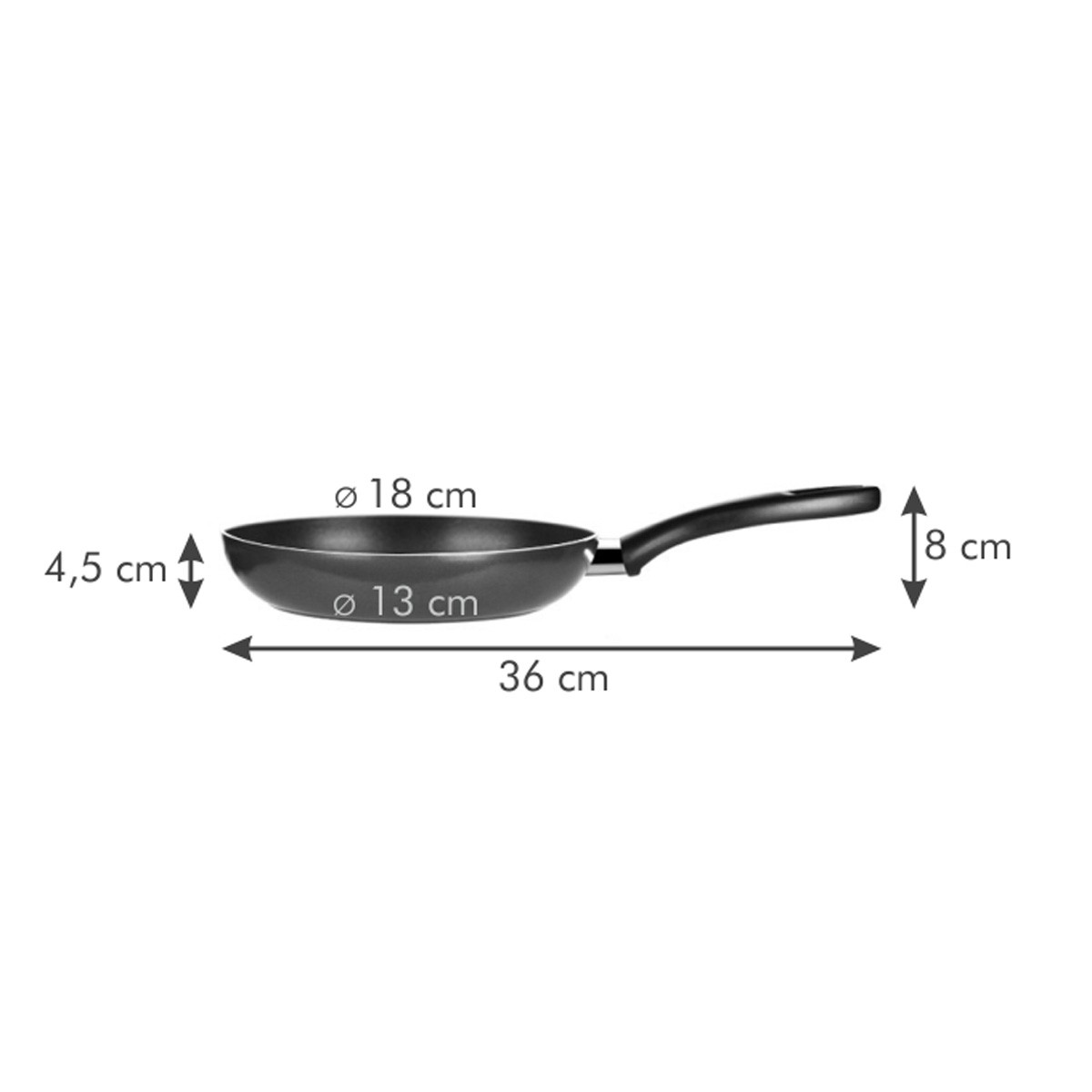 Pánev PRESTO ø 18 cm