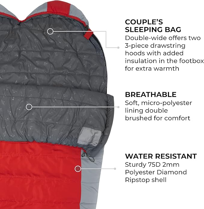 20F and 5F Degree Sleeping Bag