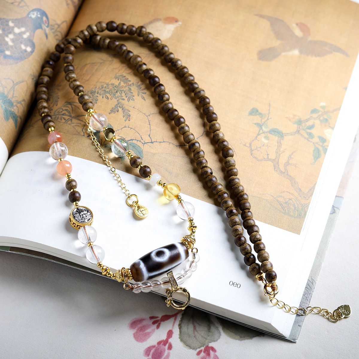 Universal pendant rope wooden strap rope