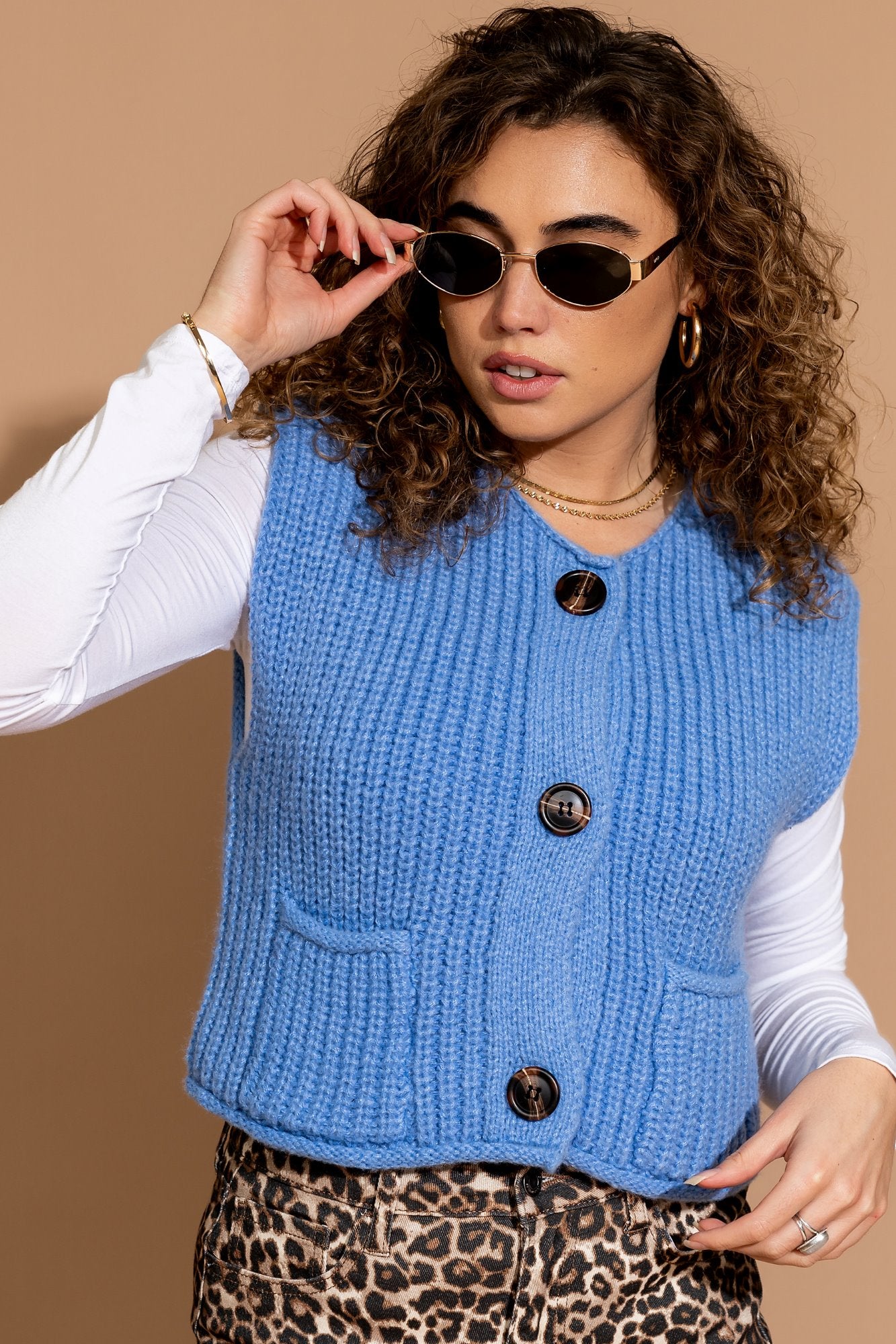 Comfort Cloud Knit Vest