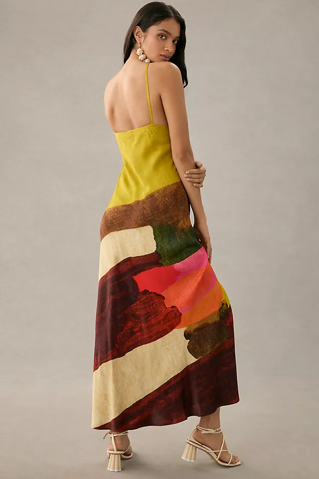 Slip Dress CHARTREUSE
