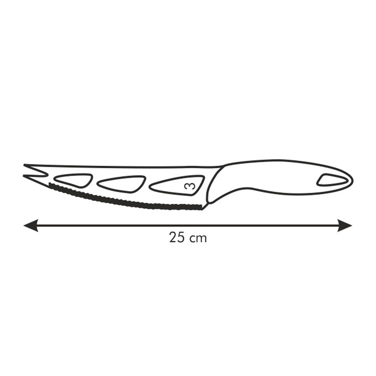 Nůž na sýr PRESTO 14 cm