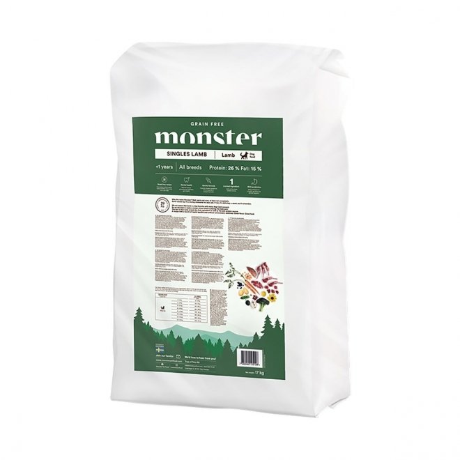 Monster Dog Adult Grain Free All Breeds Singles Lam