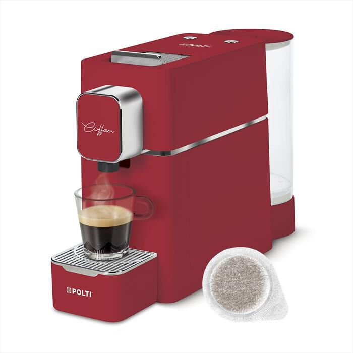 POLTI - Macchina per caffè espresso COFFEA S15R-Rosso