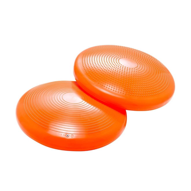 Gymnic Disco Sport Balanseplate for Hund Oransje 1-pk