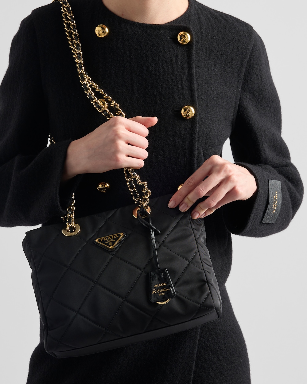 Re-Edition 1995 Cha?ne Re-Nylon Tote Bag