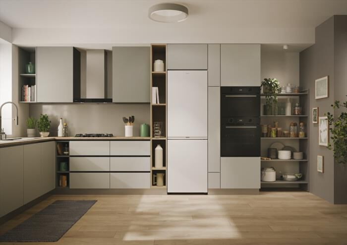 CANDY - Frigorifero combinato CNCQ2T618EW Classe E 355 lt-Bianco