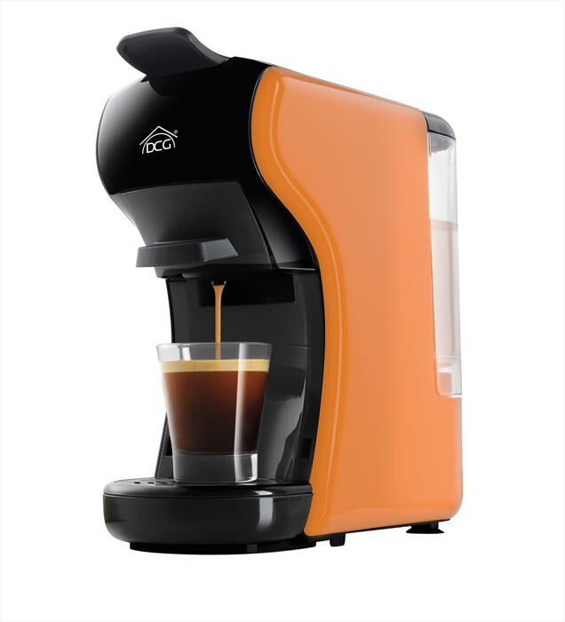 DCG ELTRONIC - Macchina da caffè ES6517-NERO ARANCIO