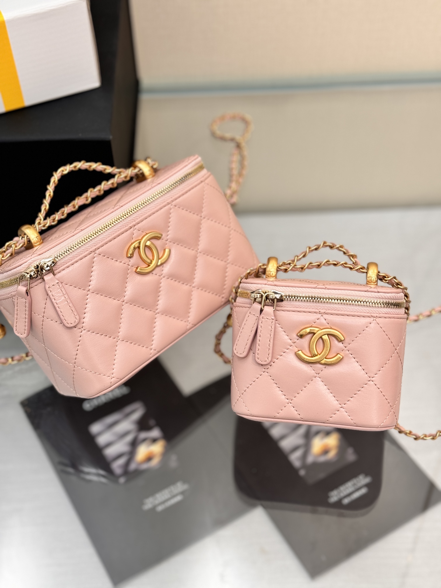 Long Vanity Case（Pink） - Mocuir