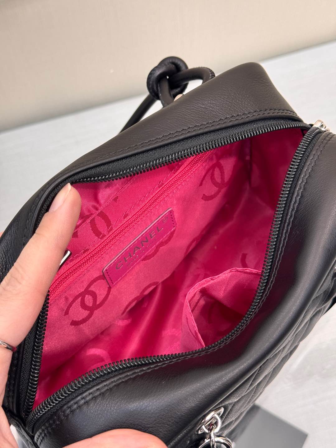 Mini Bowling Bag（So Black） - Mocuir