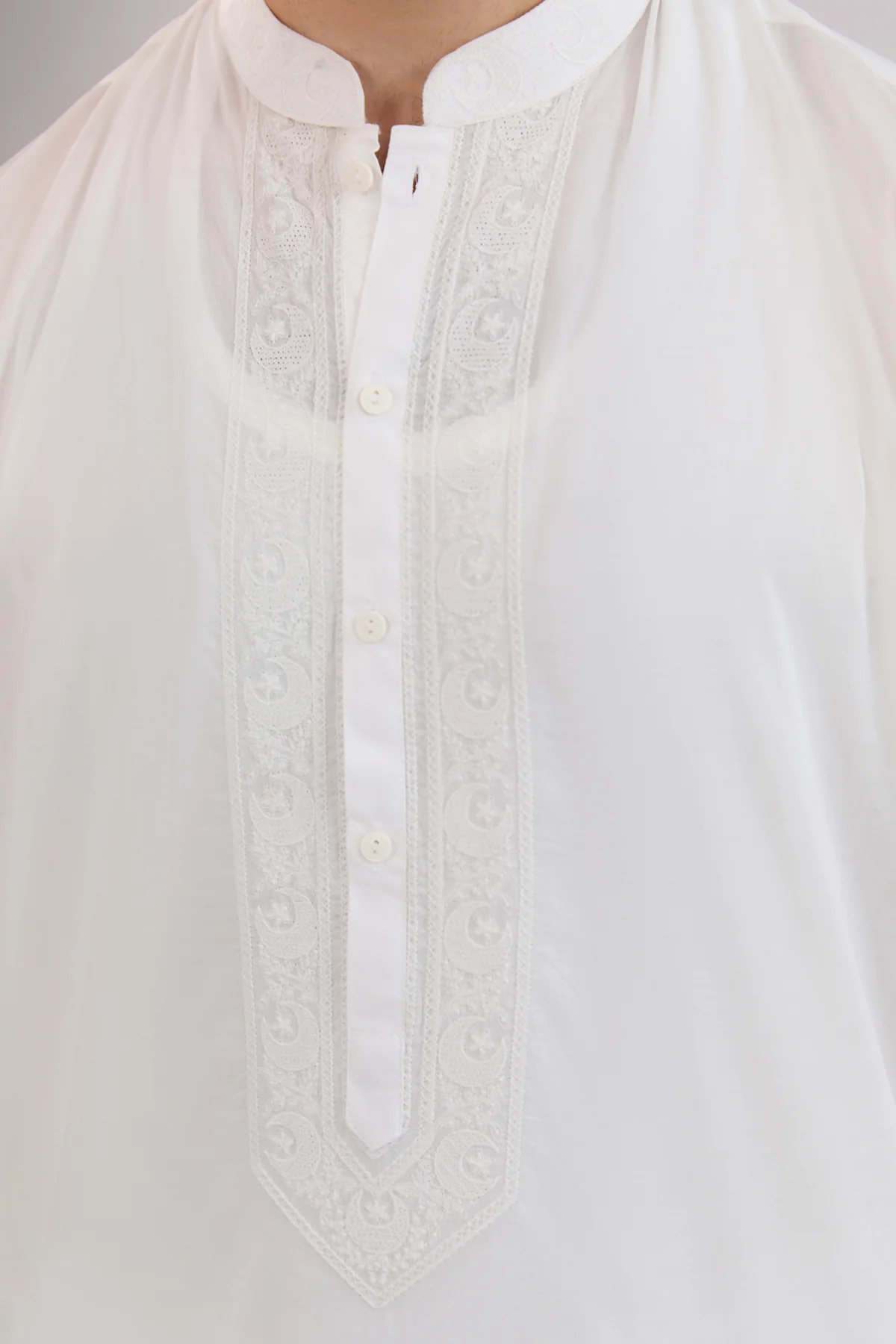 Crescent Embroidered Kurta - SMK830A225