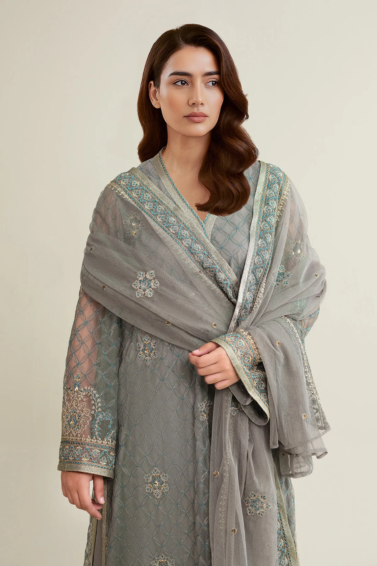 POLY NET | EMBROIDERED