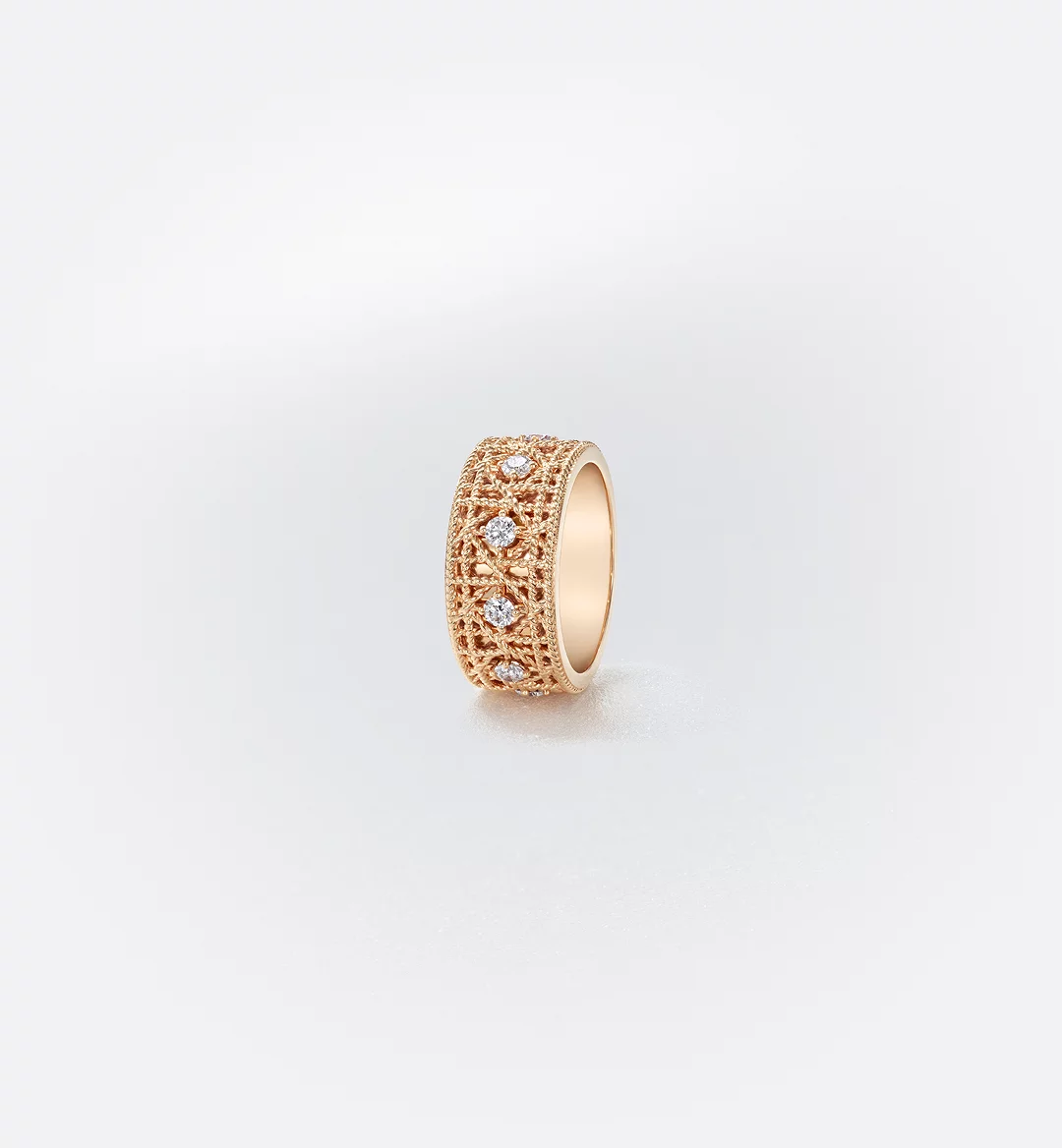 My Ring Pink Gold and Diamonds