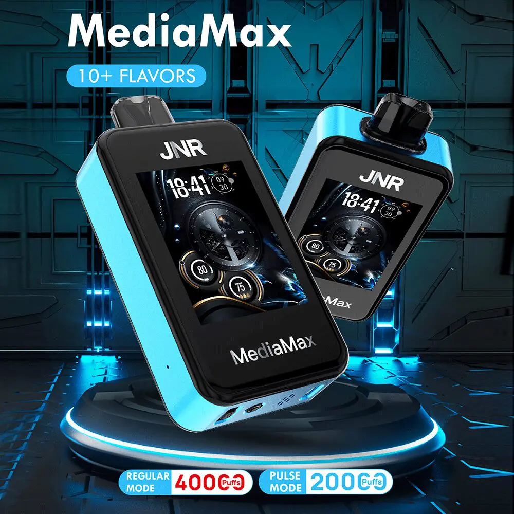 （3 pieces）JNR Media Max 40000 40K Puffs Original Intelligent Disposable Vape