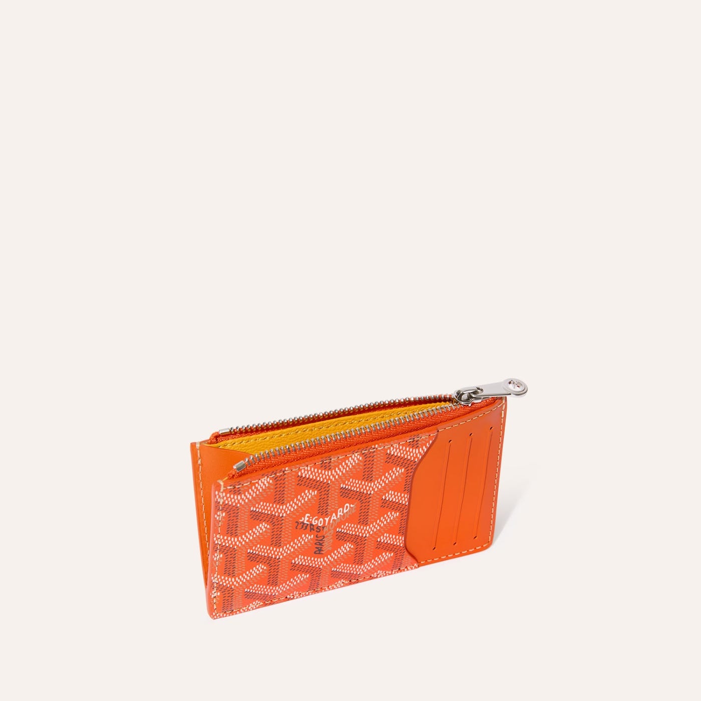 Bourbon zipped card holder