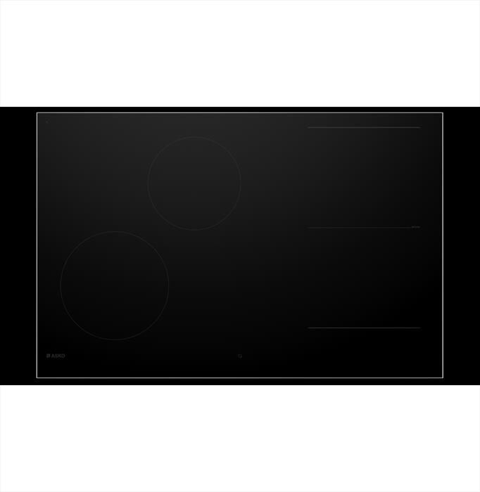 ASKO - Piano cottura induzione HID 824 GC 75 cm-Vetro nero
