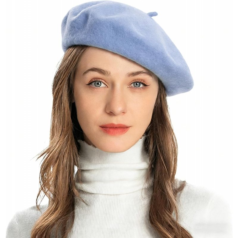 Wool French Beret Hat