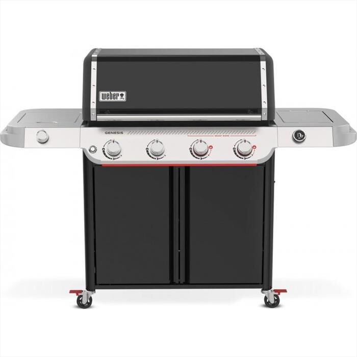 WEBER - Barbecue a 4 bruciatori GENESIS E-435-Nero / Alluminio
