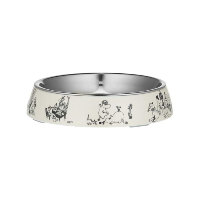 Moomin for pets Moomin 80 år Katteskål