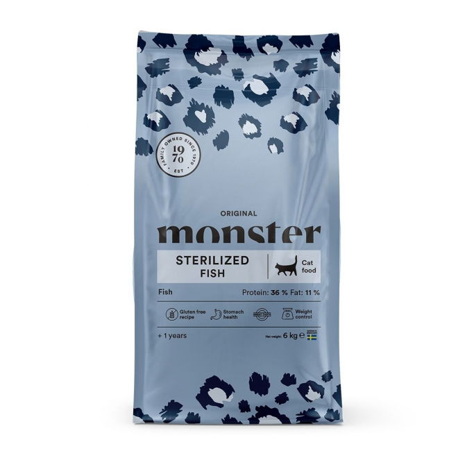 Monster Cat Original Sterilized Fish