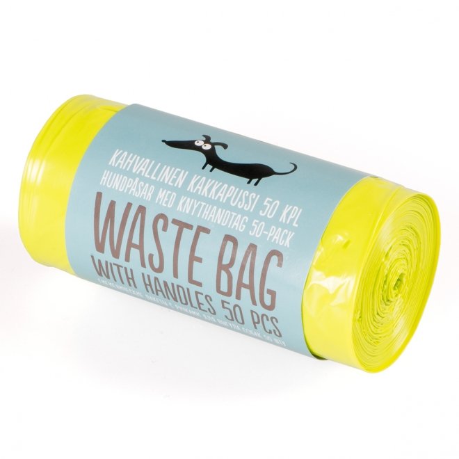 Little & Bigger Hundepose med håndtak, 50-pk