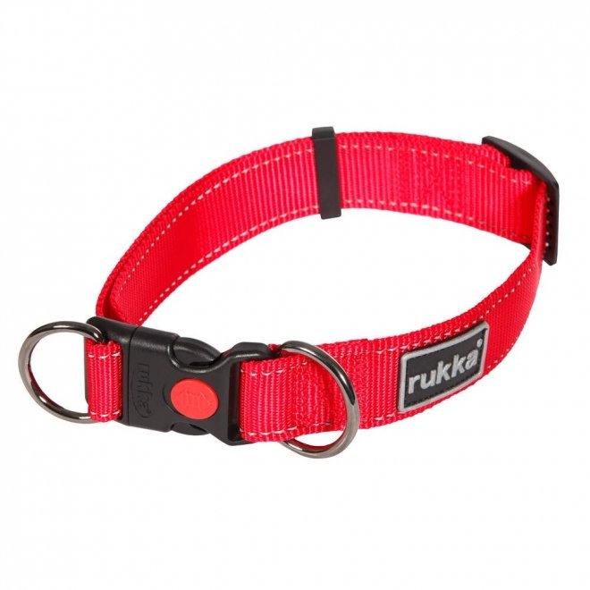 Bliss Polar halsbånd nylon rød