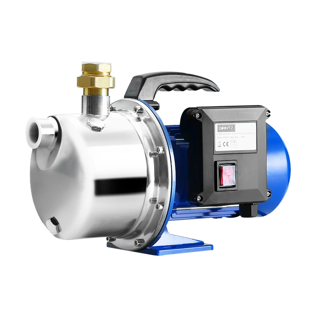 High Pressure Water Pump 1100W Jet – Rain Tank, Pond & Garden Irrigation