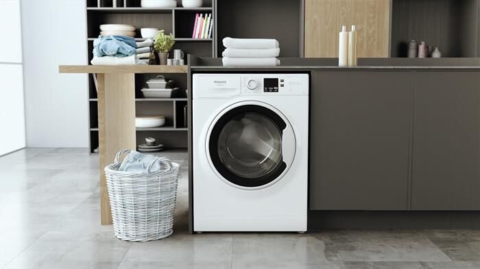HOTPOINT ARISTON - Lavatrice ACTIVE 40 EU NR6410F WW IT 10 Kg - A-Bianco