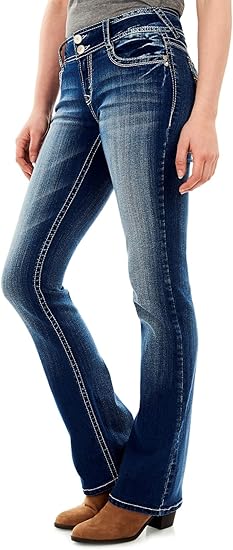 Luscious Curvy Bootcut Jeans